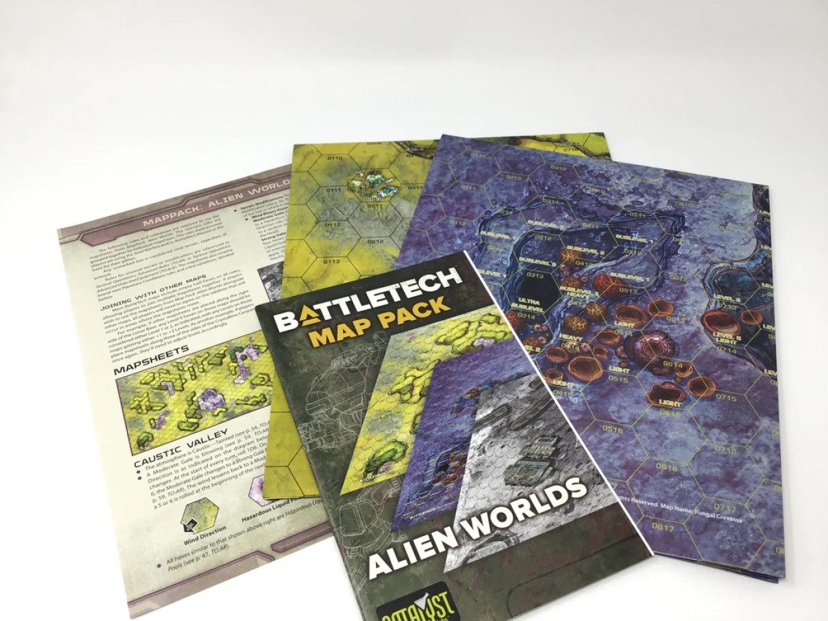 image of BattleTech: Map pack - Alien Worlds