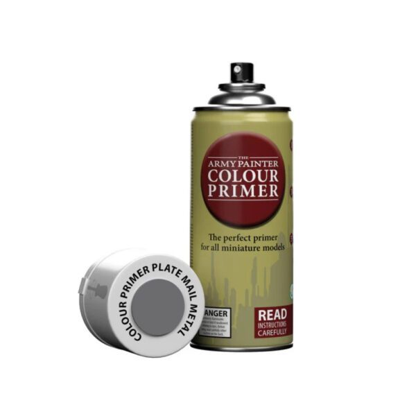 image of Army Painter Colour Primer: Plate Mail Metal