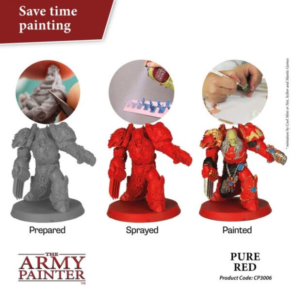 image of Army Painter Colour Primer: Pure Red example