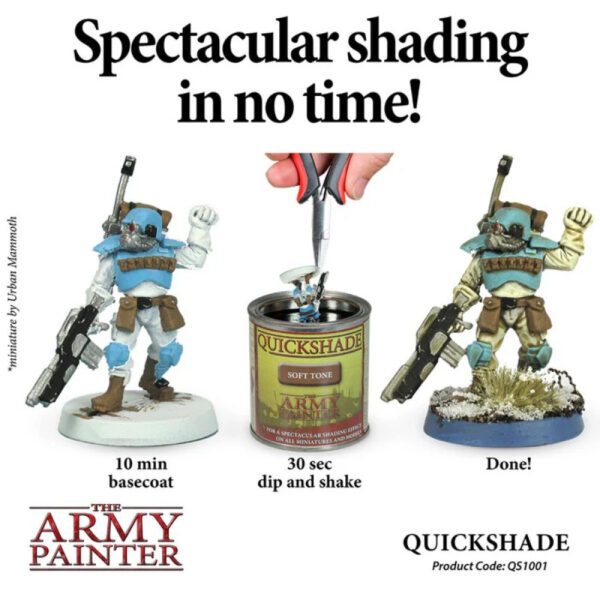 image of Army Painter Quickshade Dip: Soft Tone example