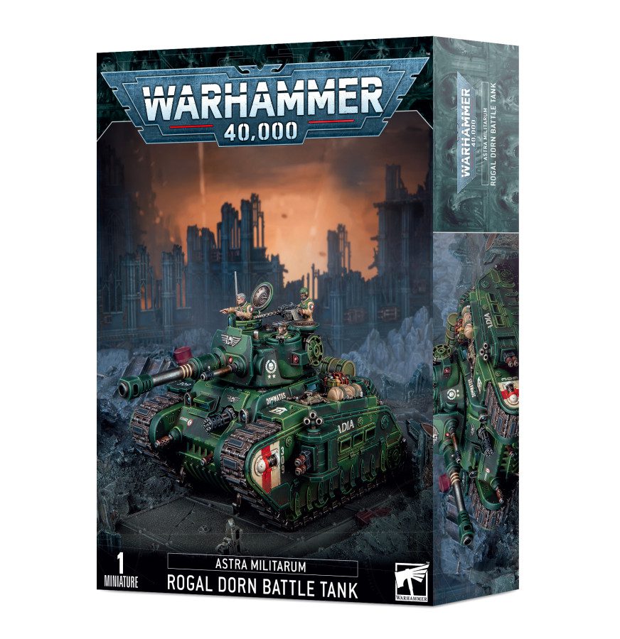 photo of Astra Militarum: Rogal Dorn Battle Tank box