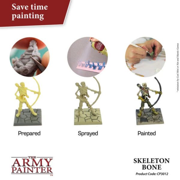 image of Army Painter Colour Primer: Skeleton Bone example