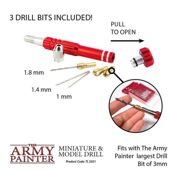 breakdown image of Army Painter Miniature and Model Drill