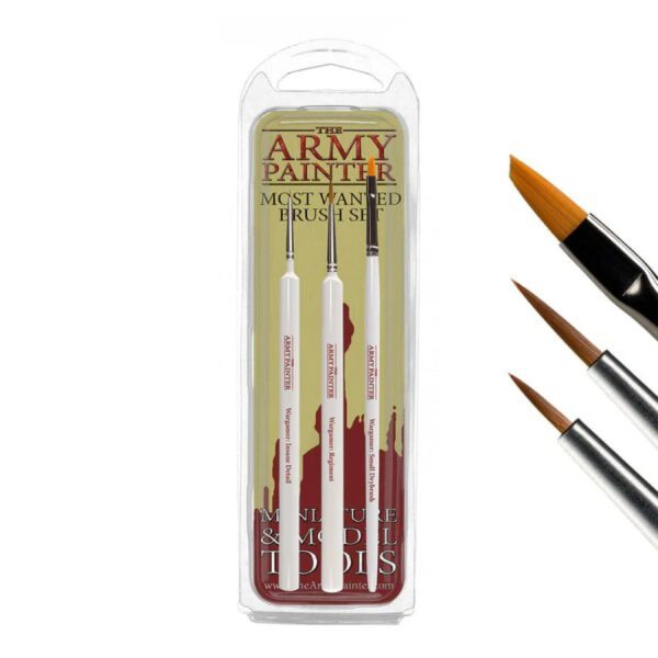 image of Army Painter Most Wanted Brush Set