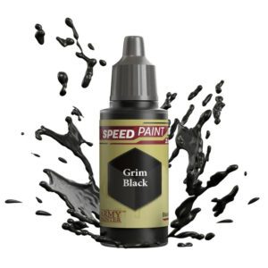 image of Army Painter Speedpaint: Grim Black bottle