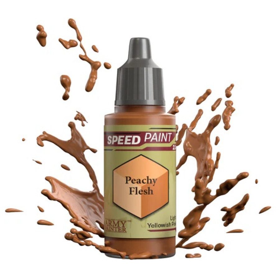 image of Army Painter Speedpaint: Peachy Flesh bottle