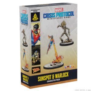 box art of Marvel Crisis Protocol: Sunspot & Warlock