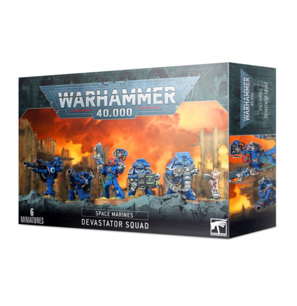 box art of Space Marines: Devastator Squad