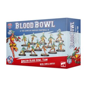 box art of Blood Bowl: Amazon Blood Bowl Team - Kara Temple Harpies