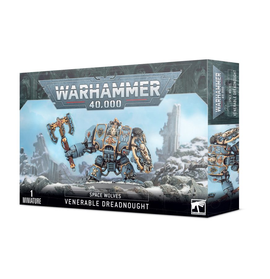 box art of Space Wolves: Venerable Dreadnought