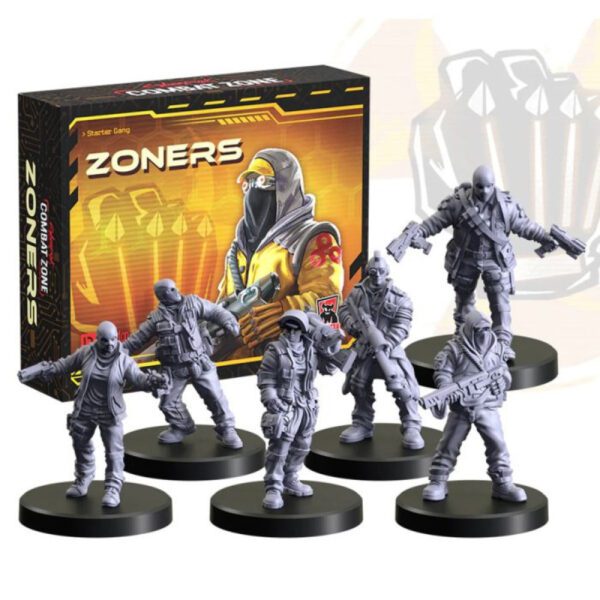 image of miniatures from Cyberpunk: Combat Zone - Zoners Starter