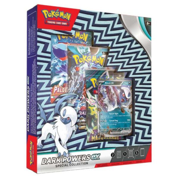 box art of Absol ex side ofPokemon: Dark Powers ex Special Collection