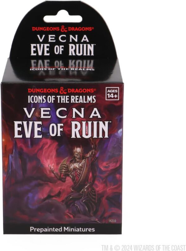 box art of D&D: Icons of the Realms Set 32 Vecna Eve of Ruin Booster