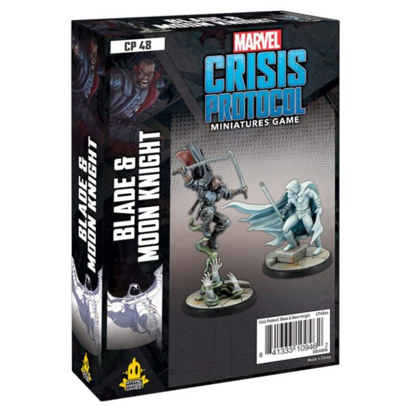 photo of Marvel Crisis Protocol: Blade & Moon Knight box