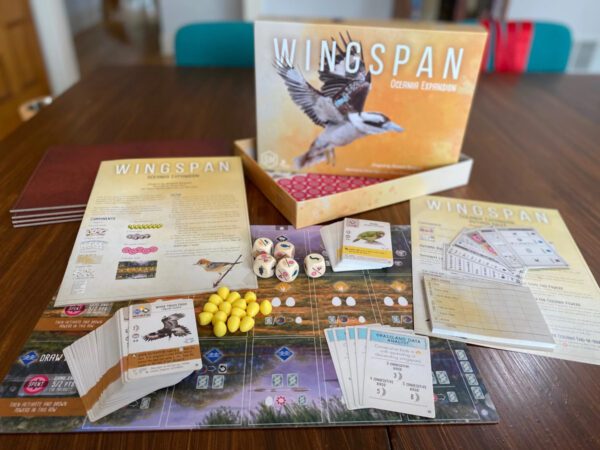 photo of Wingspan: Oceania Expansion pieces