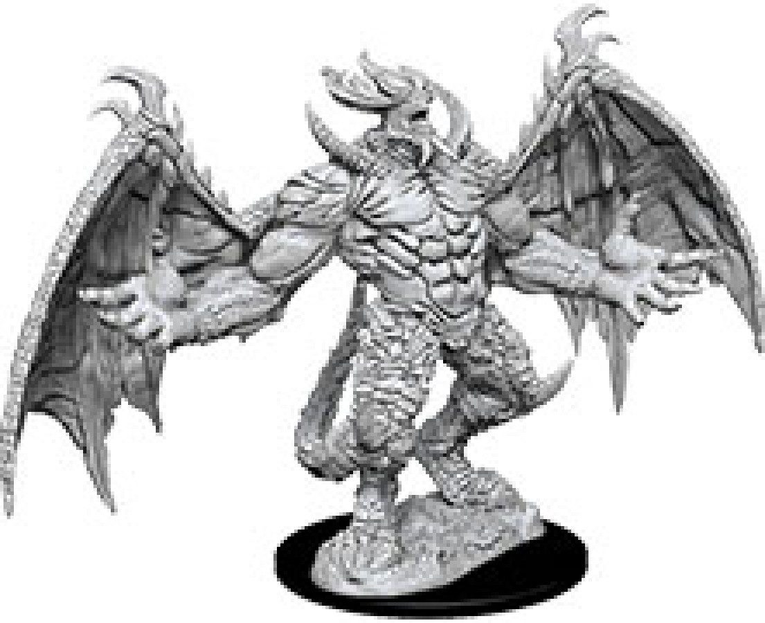 photo of Wizkids Deep Cuts Unpainted Miniatures: W10 Pit Devil mini