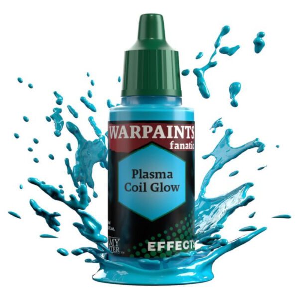 image of Army Painter Warpaints Fanatic Effects: Plasma Coil Blue bottle