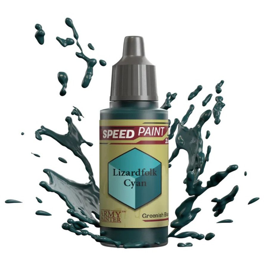 image of Army Painter Speedpaint: Lizardfolk Cyan bottle