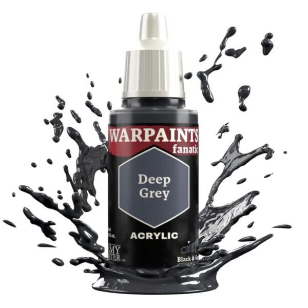 image of Army Painter Warpaints Fanatic: Deep Grey bottle