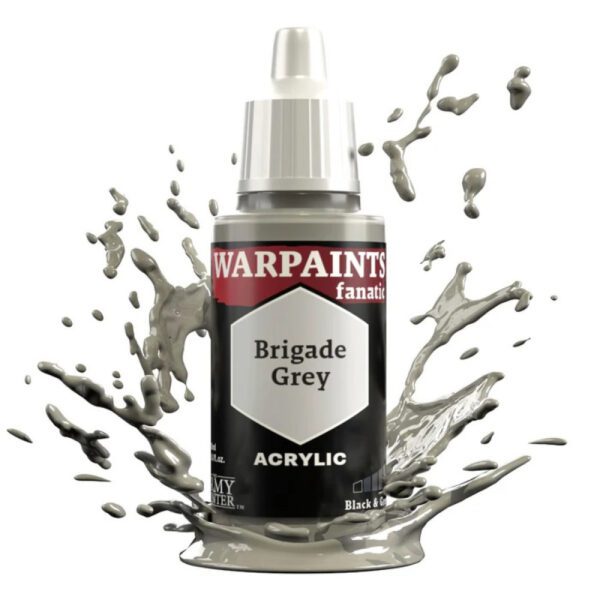 image of Army Painter Warpaints Fanatic: Brigade Grey bottle