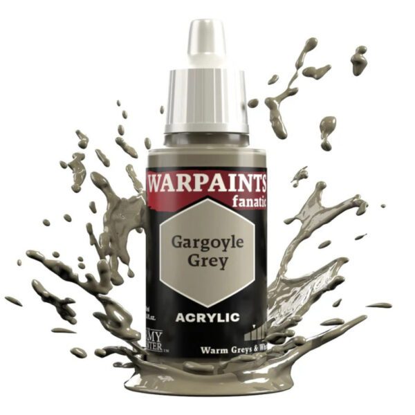 image of Army Painter Warpaints Fanatic: Gargoyle Grey bottle