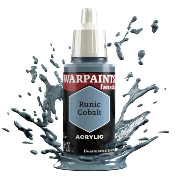 image of Army Painter Warpaints Fanatic: Runic Cobalt bottle