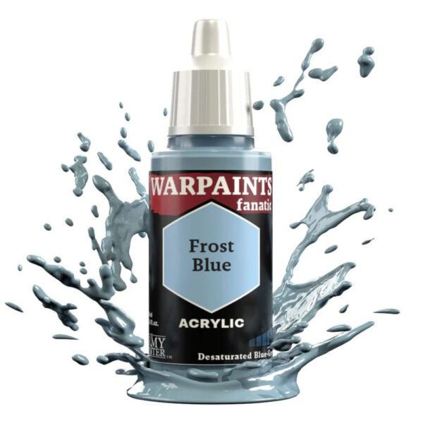 image of Army Painter Warpaints Fanatic: Frost Blue bottle