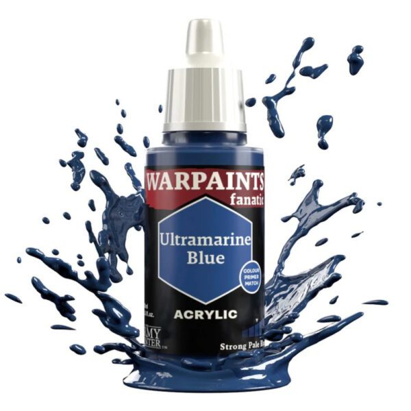 image of Army Painter Warpaints Fanatic: Ultramarine Blue bottle