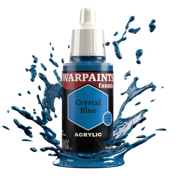 image of Army Painter Warpaints Fanatic: Crystal Blue bottle