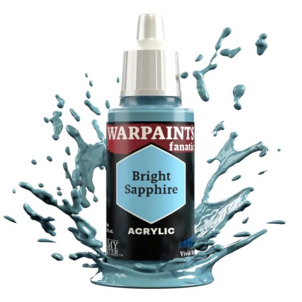 image of Army Painter Warpaints Fanatic: Bright Sapphire bottle