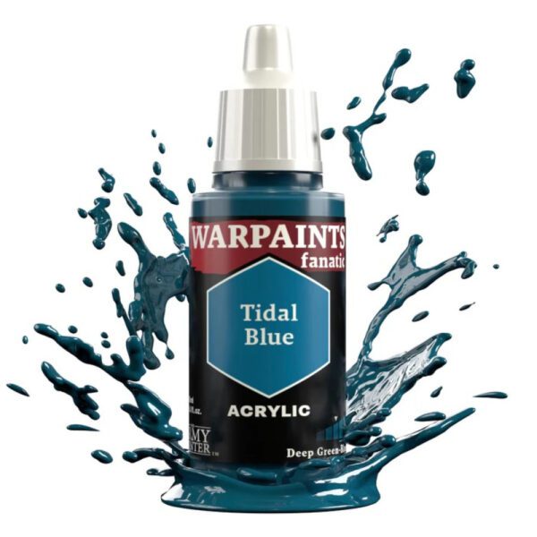 image of Army Painter Warpaints Fanatic: Tidal Blue bottle