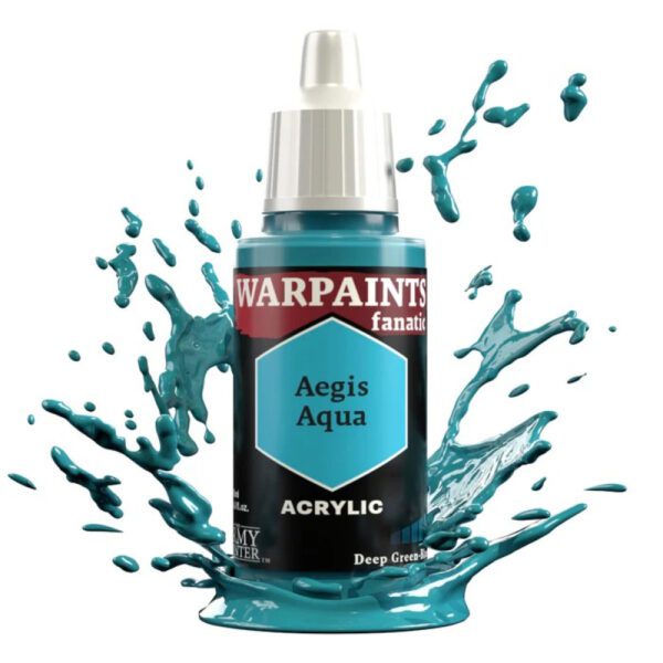 image of Army Painter Warpaints Fanatic: Aegis Aqua bottle