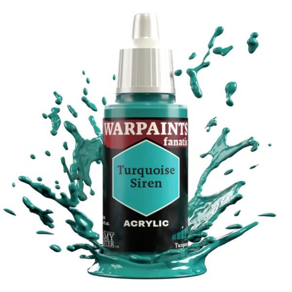 image of Army Painter Warpaints Fanatic: Turquoise Siren bottle