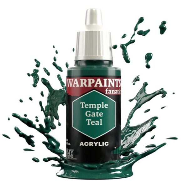 image of Army Painter Warpaints Fanatic: Temple Gate Teal bottle