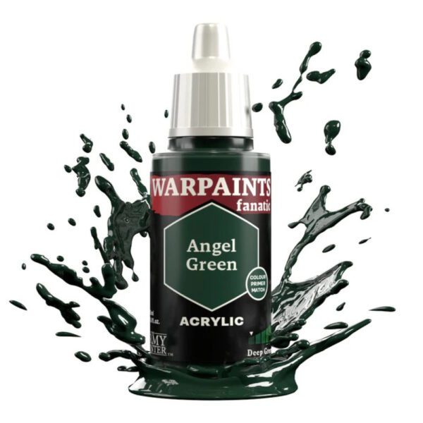 image of Army Painter Warpaints Fanatic: Angel Green bottle