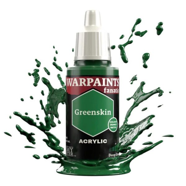 image of Army Painter Warpaints Fanatic: Greenskin bottle