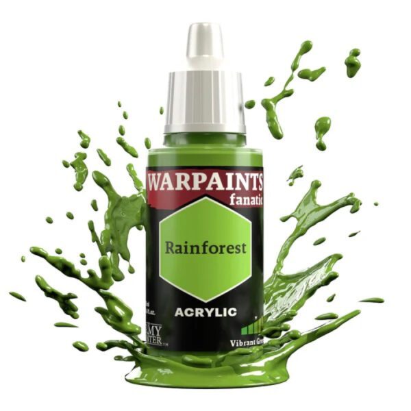 image of Army Painter Warpaints Fanatic: Rainforest bottle