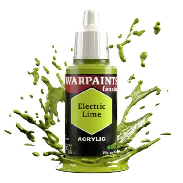 image of Army Painter Warpaints Fanatic: Electric Lime bottle