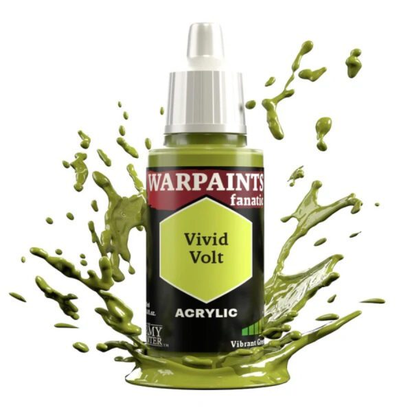 image of Army Painter Warpaints Fanatic: Vivid Volt bottle