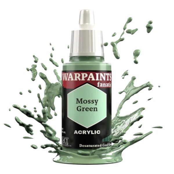 image of Army Painter Warpaints Fanatic: Mossy Green bottle