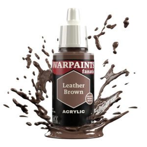 image of Army Painter Warpaints Fanatic: Leather Brown bottle