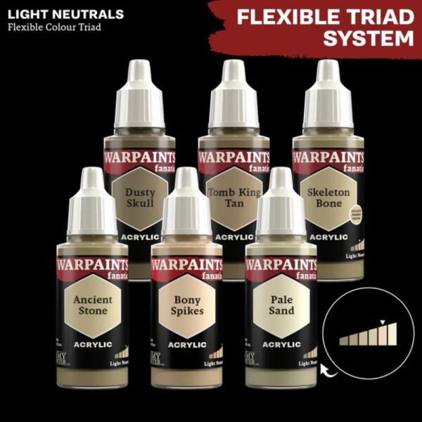 image of light neutrals flex color triad