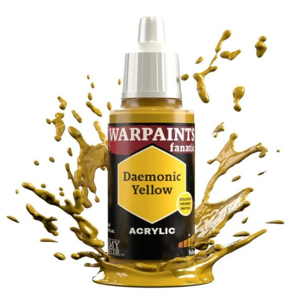 Army Painter Warpaints Fanatic: Daemonic Yellow bottle