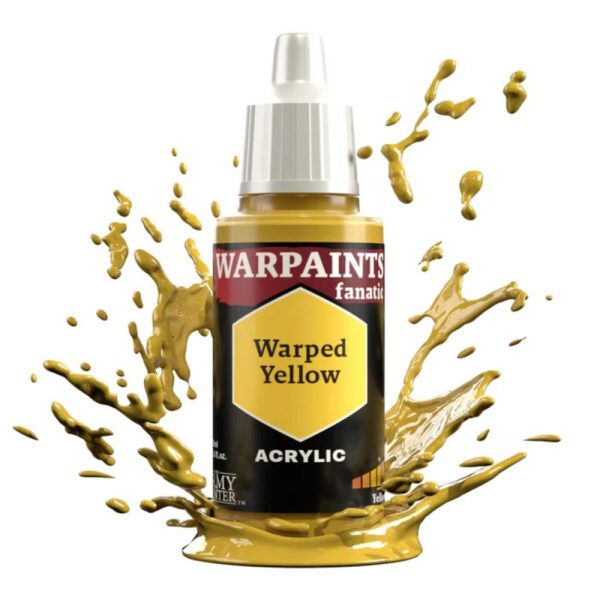 image of Army Painter Warpaints Fanatic: Warped Yellow bottle