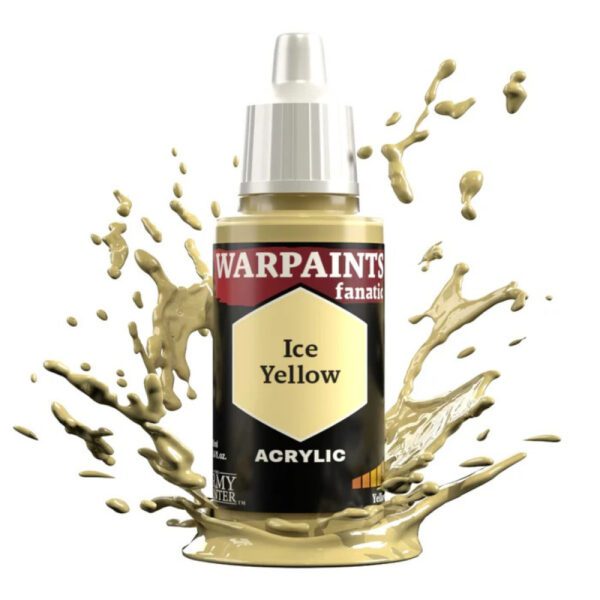 image of Army Painter Warpaints Fanatic: Ice Yellow bottle