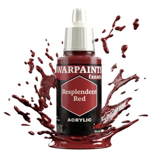 image of Army Painter Warpaints Fanatic: Resplendent Red bottle