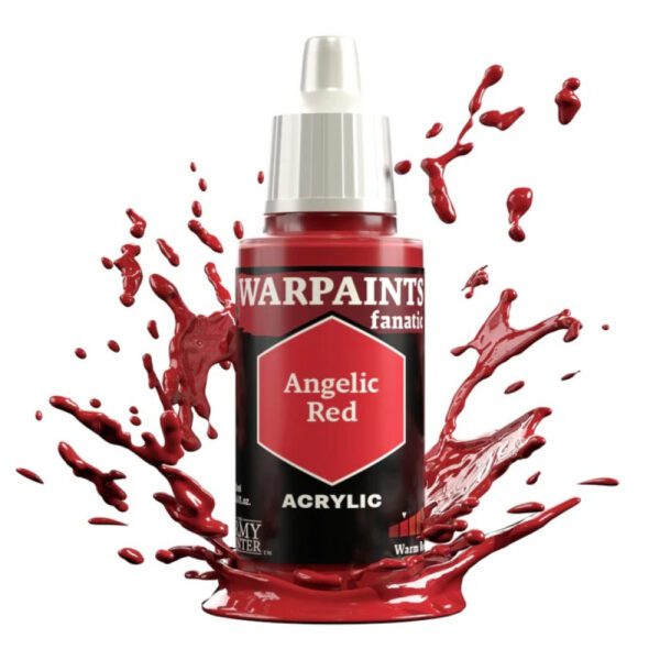 image of Army Painter Warpaints Fanatic: Angelic Red bottle