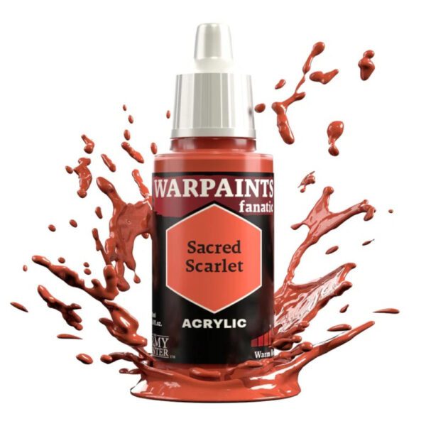 Army Painter Warpaints Fanatic: Sacred Scarlet bottle