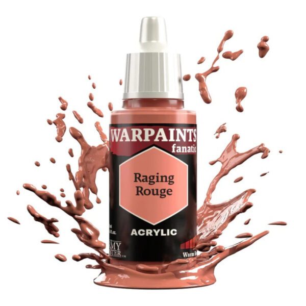 image of Army Painter Warpaints Fanatic: Raging Rouge bottle