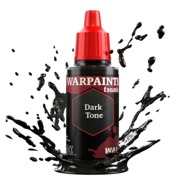 image of Army Painter Warpaints Fanatic Wash: Dark Tone bottle